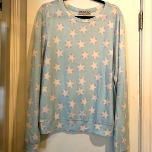Wildfox Stars & Hearts Sweater Size L